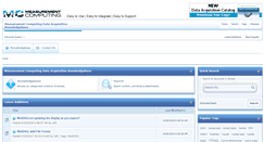Desktop Screenshot of kb.mccdaq.com
